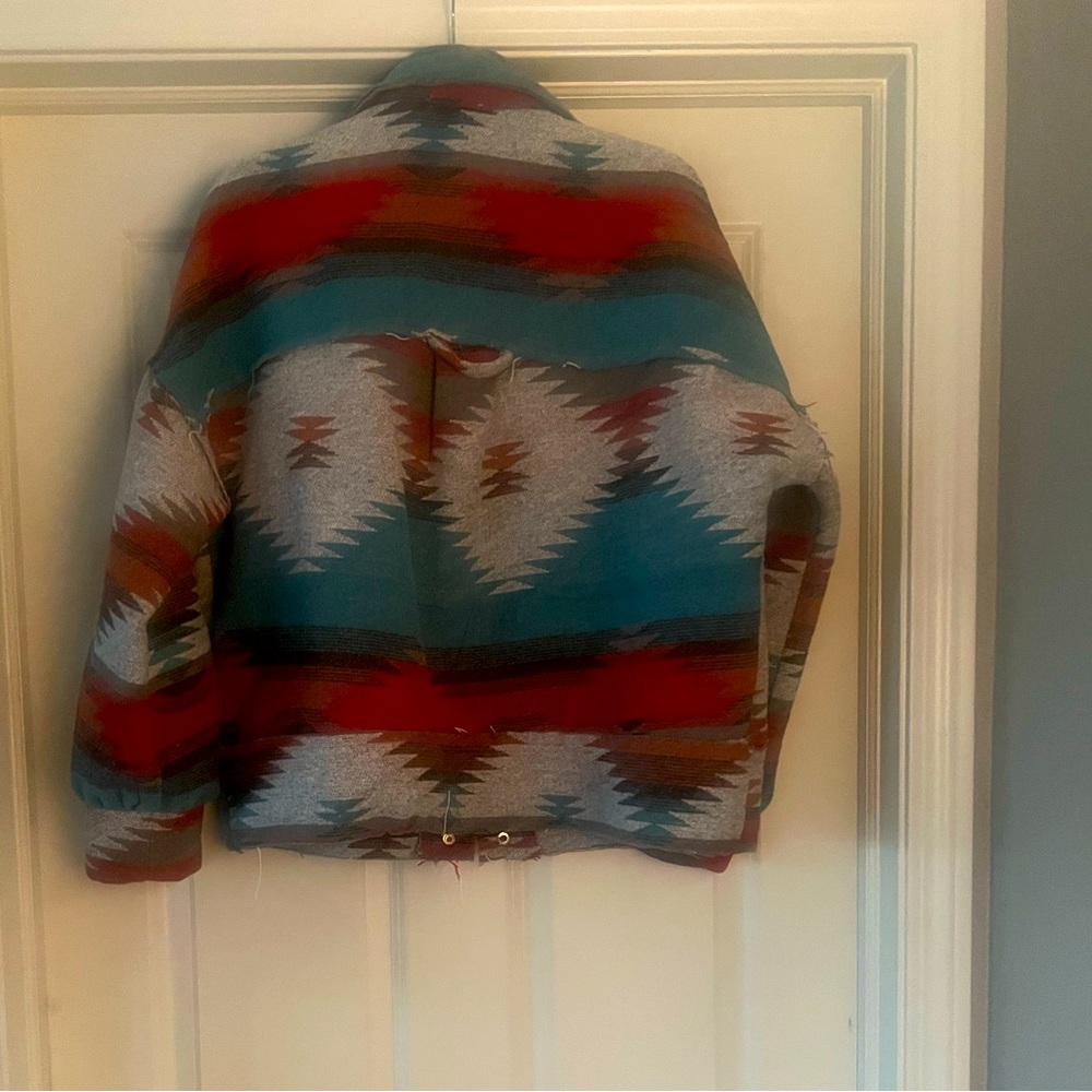 Woman’s Aztec Design Fall/Spring Jacket - image 2